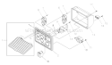 Page B Diagram and Parts List for  Briggs and Stratton Generator